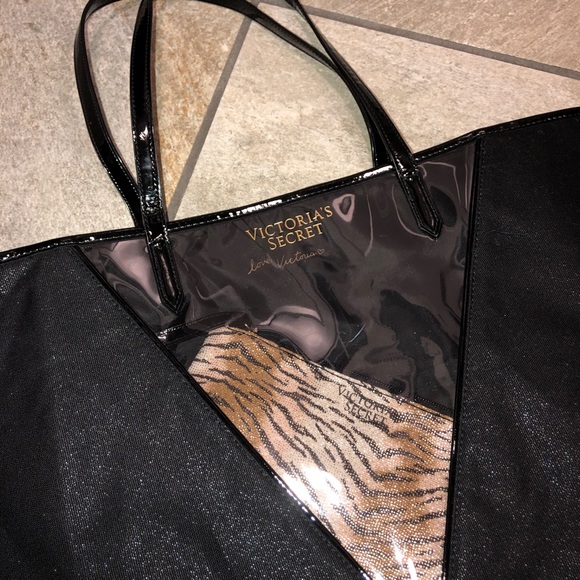 Victoria’s Secret Tote with Tiger Print Bag - Picture 6 of 6
